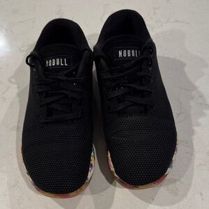 NOBULL Black and Multicolor Athletic Shoes